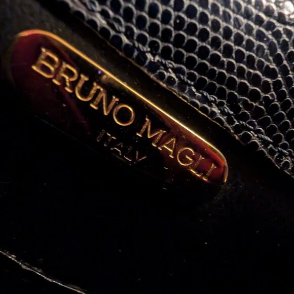 Bruno Magli Leather Handle Bag - Blue Handle Bags, Handbags  Bruno Magli Bag